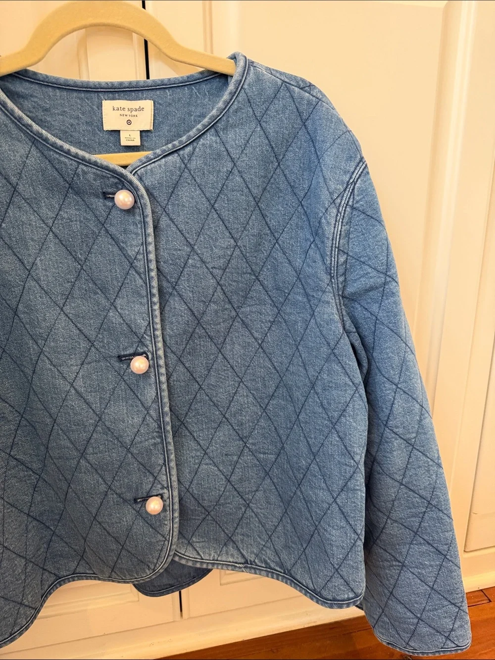kate spade quilted short